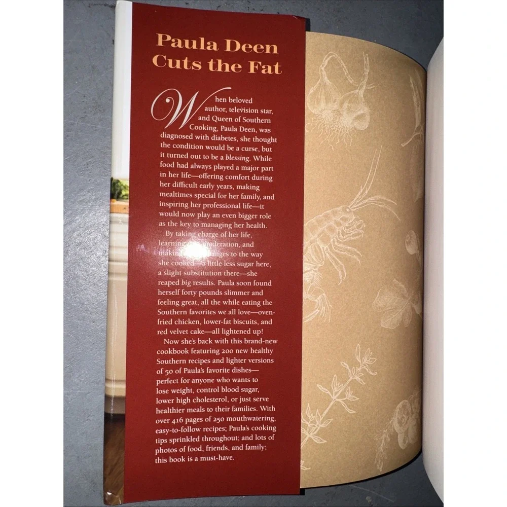Paula Deen Cuts the Fat: 250 Recipes Lightened Up by Deen, Paula H.